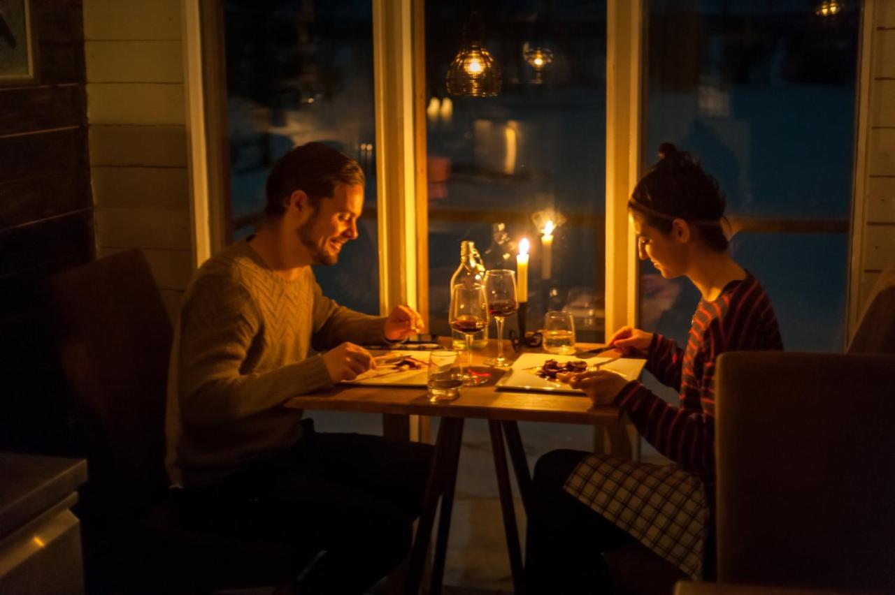 Arctic Gourmet Cabin Kiruna Extérieur photo