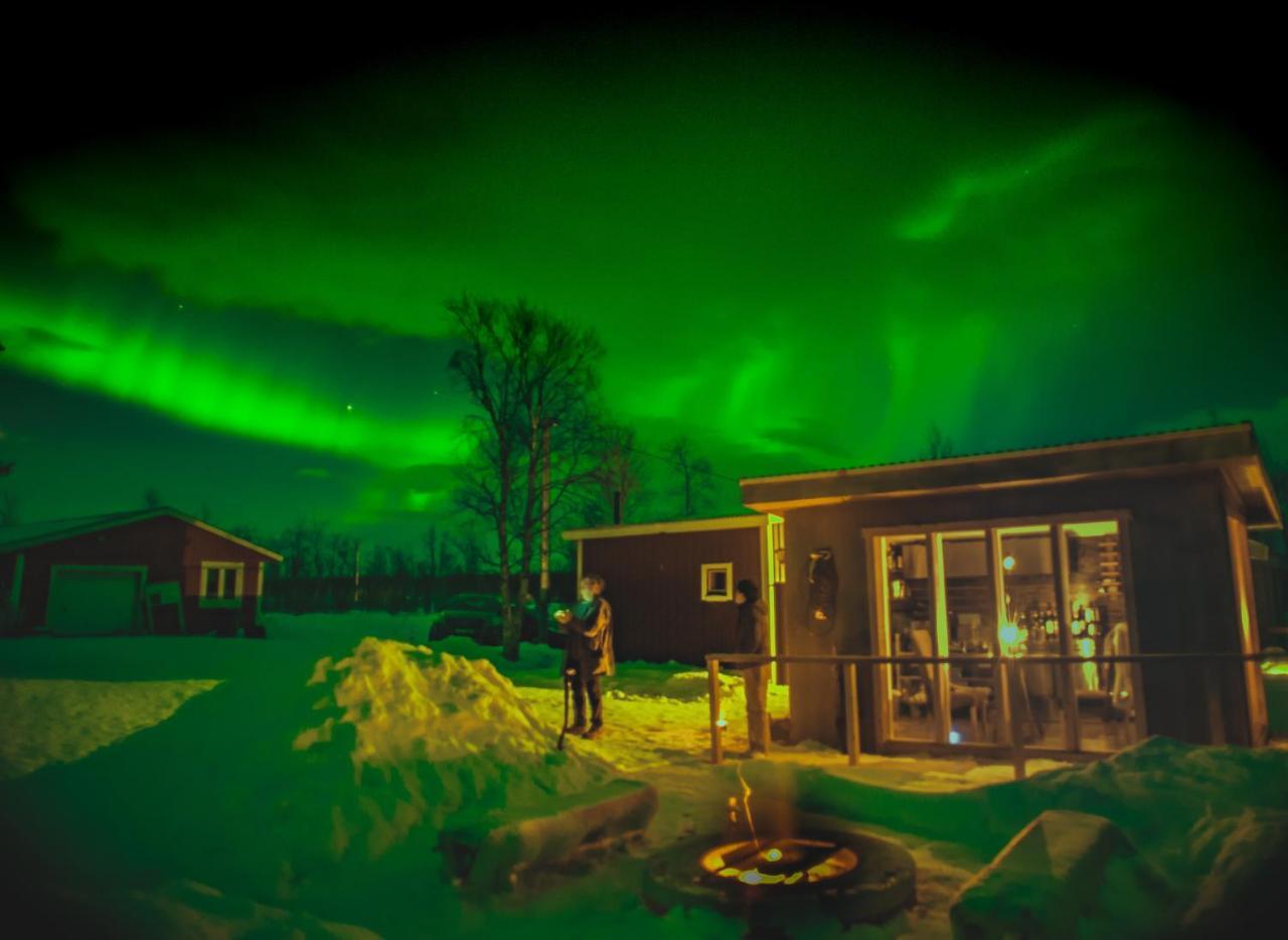 Arctic Gourmet Cabin Kiruna Extérieur photo